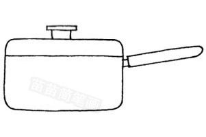 廚房用品簡(jiǎn)筆畫圖解教程 輕松繪制常見(jiàn)廚具衛(wèi)具